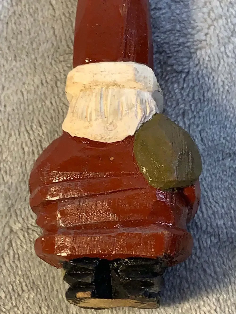 Wooden Santa decoration